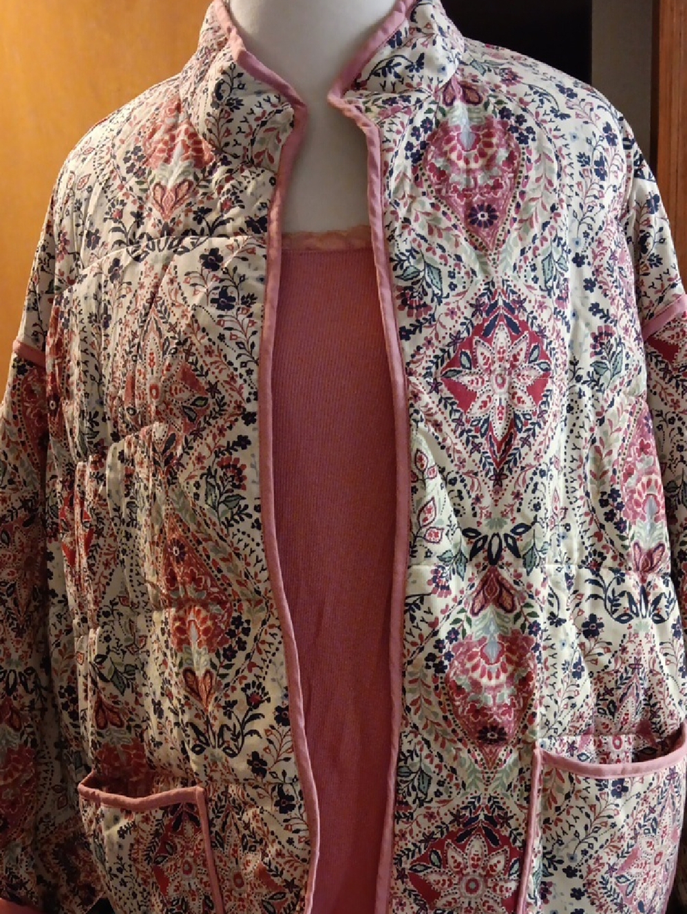 Torrid Quilted Jacket 2x And Matching Top Is 1x
